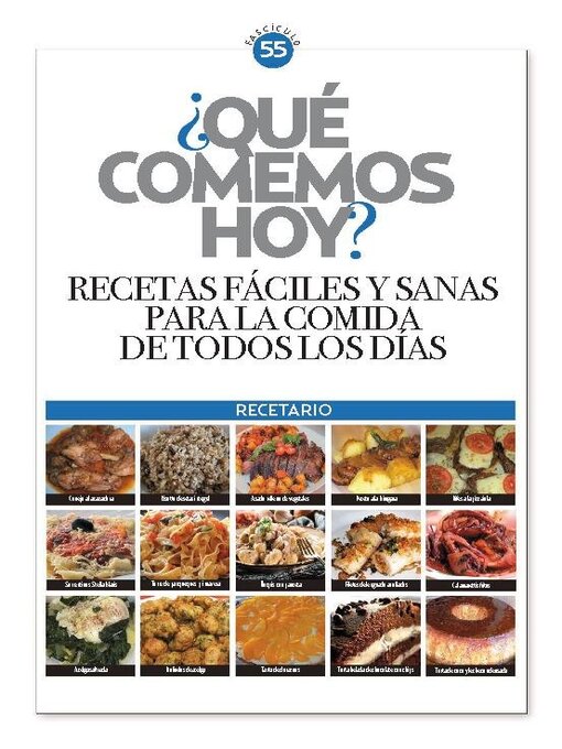 Title details for ¿Qué comemos hoy? by Media Contenidos - Available